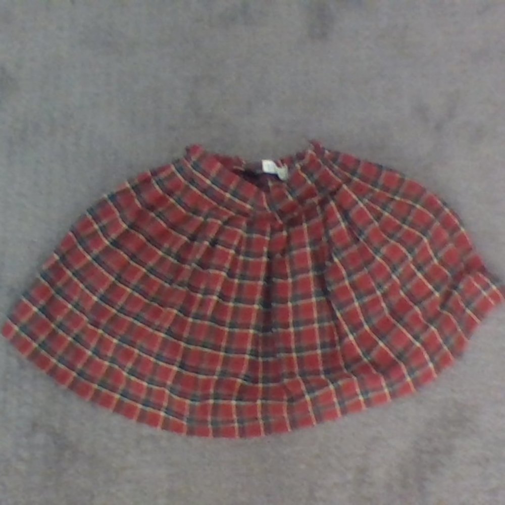 Red Zara skirt